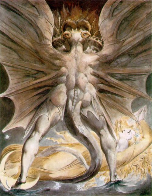 Great Red Dragon By William Blake, William Blake