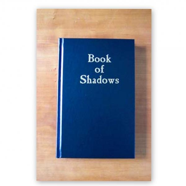 Blank Book Of Shadows Blue Cover