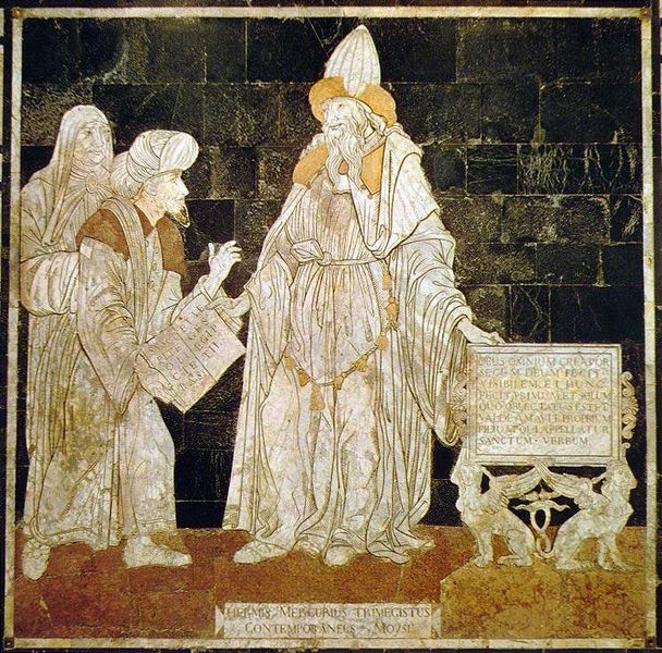 Hermes Trismegistus In The Cathedral Of Siena, Egyptian Magic