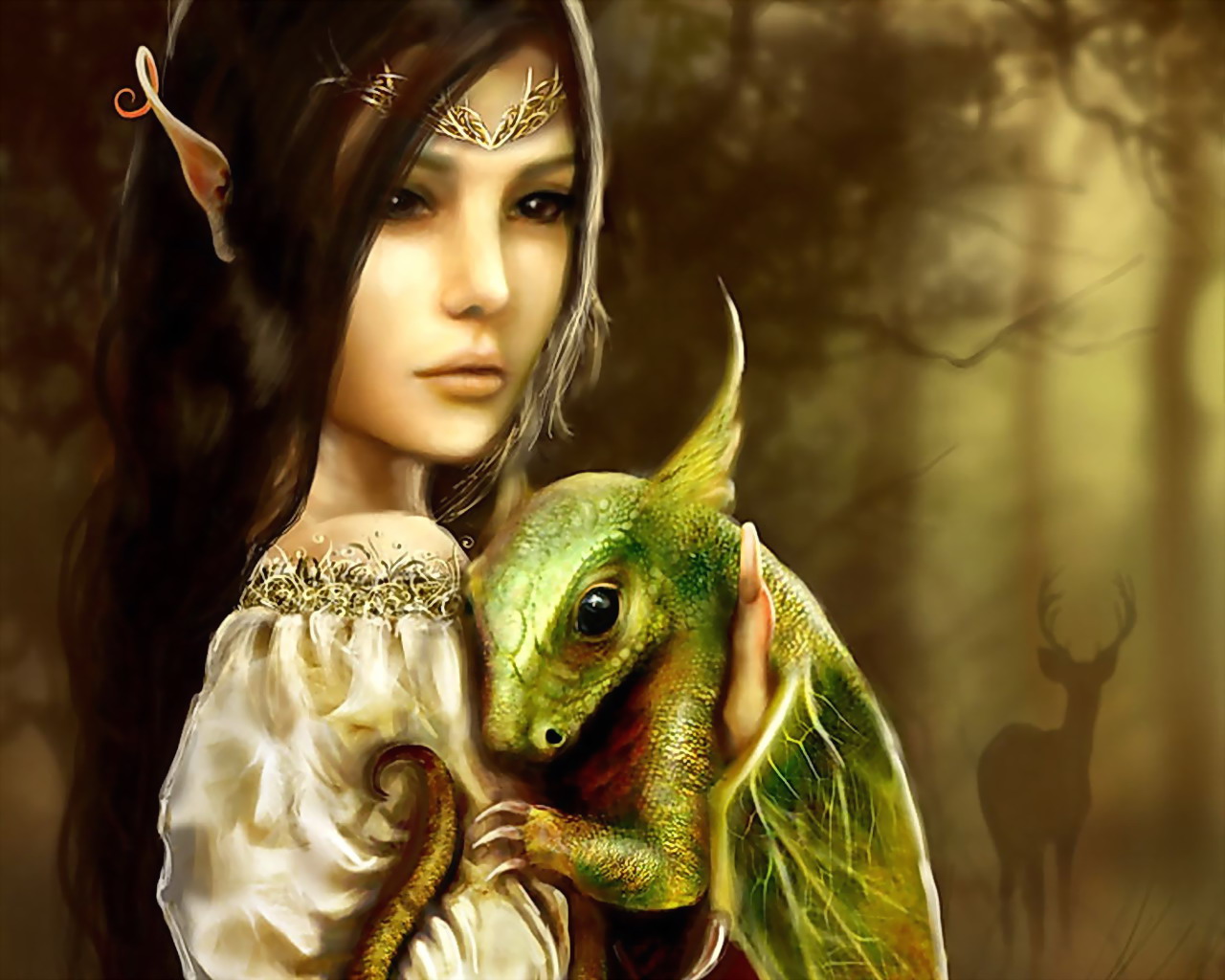 Beautiful Elf Of Life, Elven Girls 2