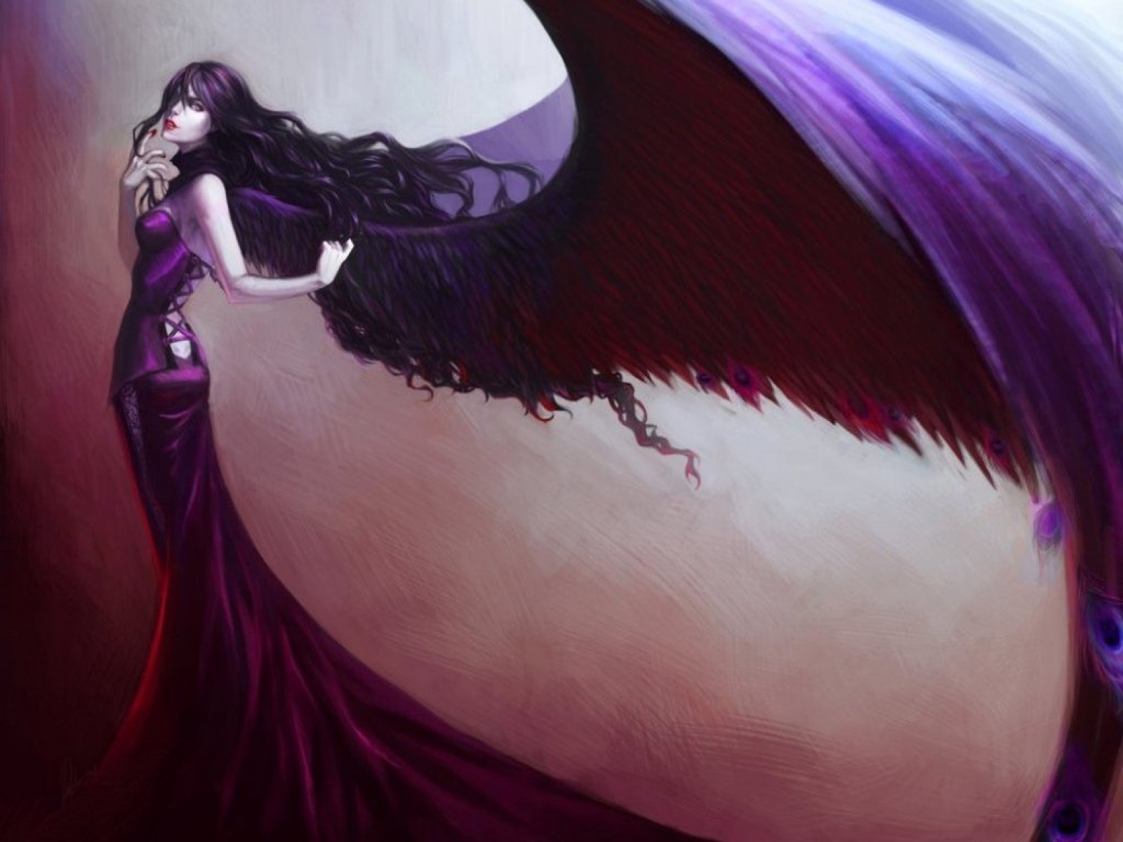 Lady With Purple Wings, Magic Beauties 3
