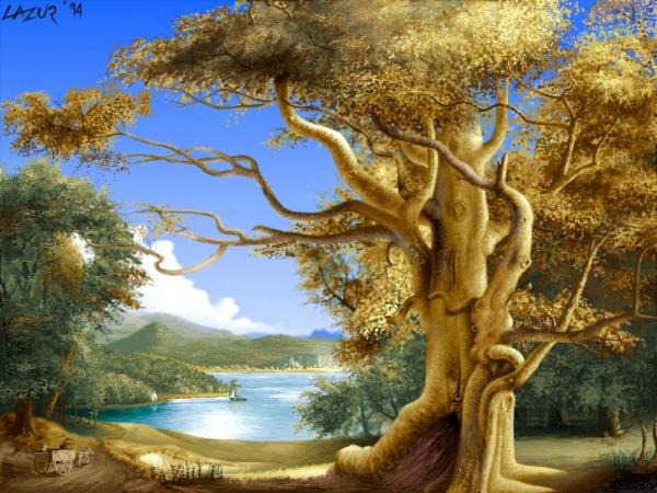 Old Tree Of Life, Magical Landscapes 2