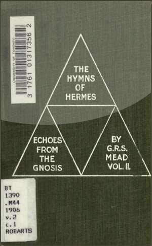 Cover of Echoes From The Gnosis Vol II The Hymns Of Hermes
