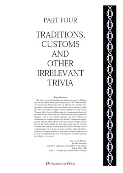 Cover of Anthology 04 Laws Trivia and Calendars