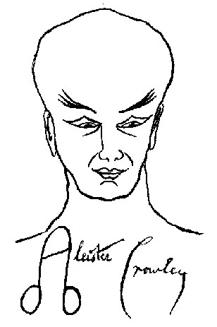 Ac Idealized Self Portrait, Aleister Crowley