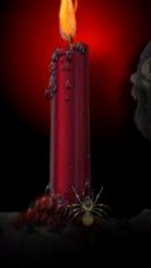 Red Magic Candle