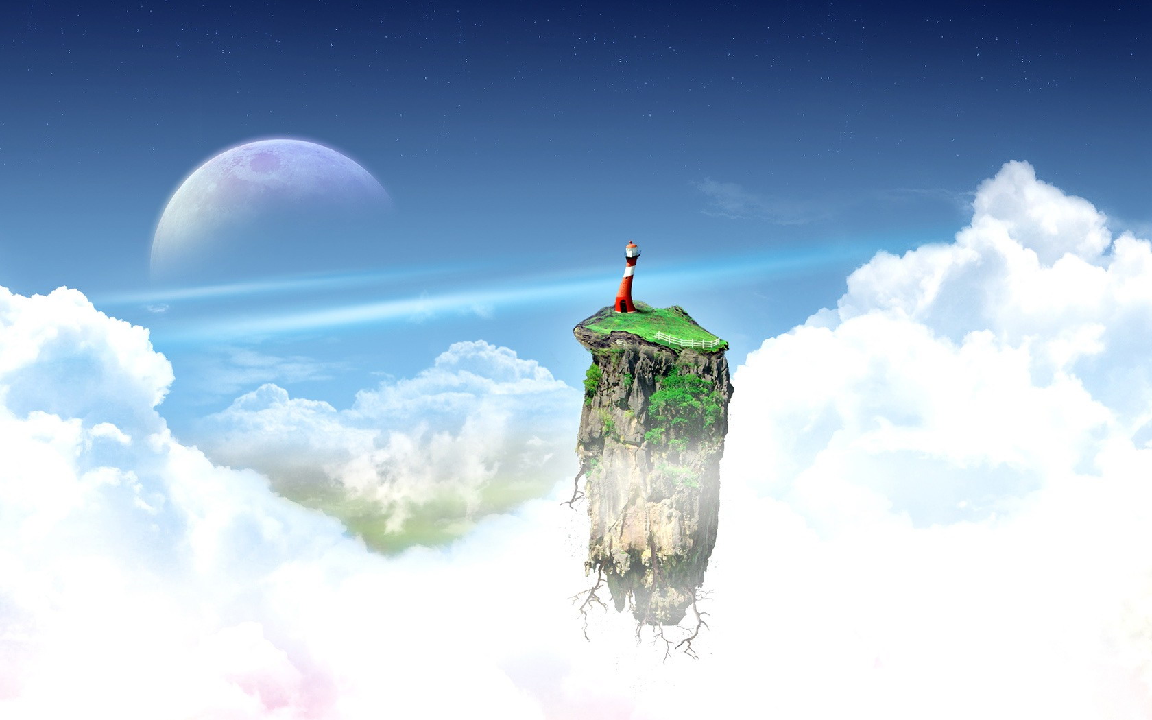 Isle In Clouds Of Paradise, Magical Landscapes 2